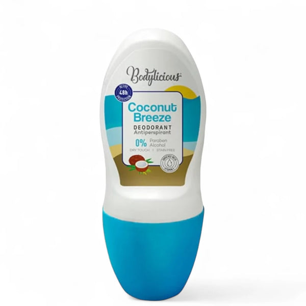 Bodilicious Roll-On Coconut Breeze Tropical Fragrance