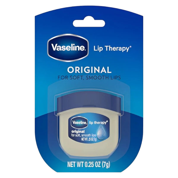 Vaseline Lip Therapy Original packaging on a white background