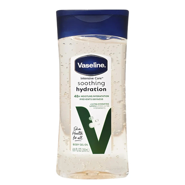 Vaseline Soothing Hydration Gel Oil 48H Moisture 200ml