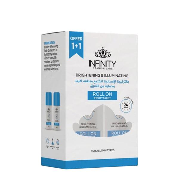 Infinity Brightening Roll-On: Ocean Breeze Scent - Promo Pack 1+1